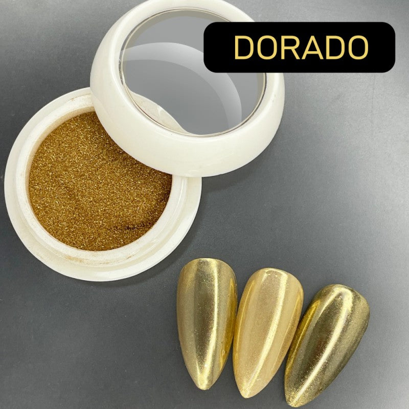 EFECTO ESPEJO DORADO