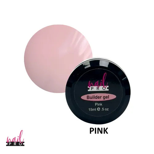 BUILDER GEL PINK NAIL PRO 15ML