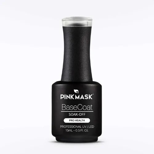 BASE RUBBER CLEAR PINK MASK