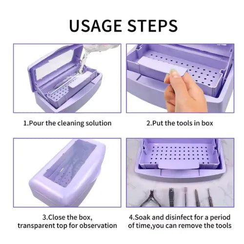 BANDEJA PARA LIMPIEZA Y DESINFECCION DE HERRAMIENTAS
