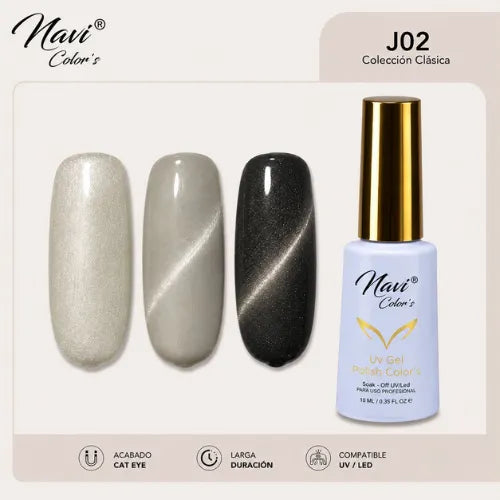 ESMALTE CAT EYE J02 10ML NAVI KMG