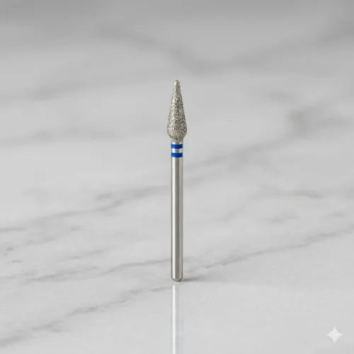 FRESA CÓNICA 4 MM AZUL