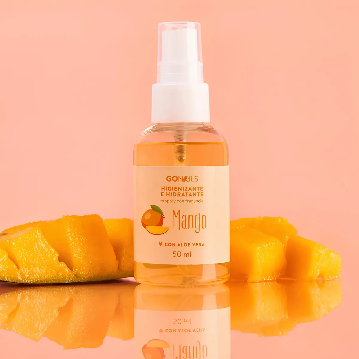HIGIENIZANTE E HIDRATANTE DE MANOS Y PIES MANGO 50 ML