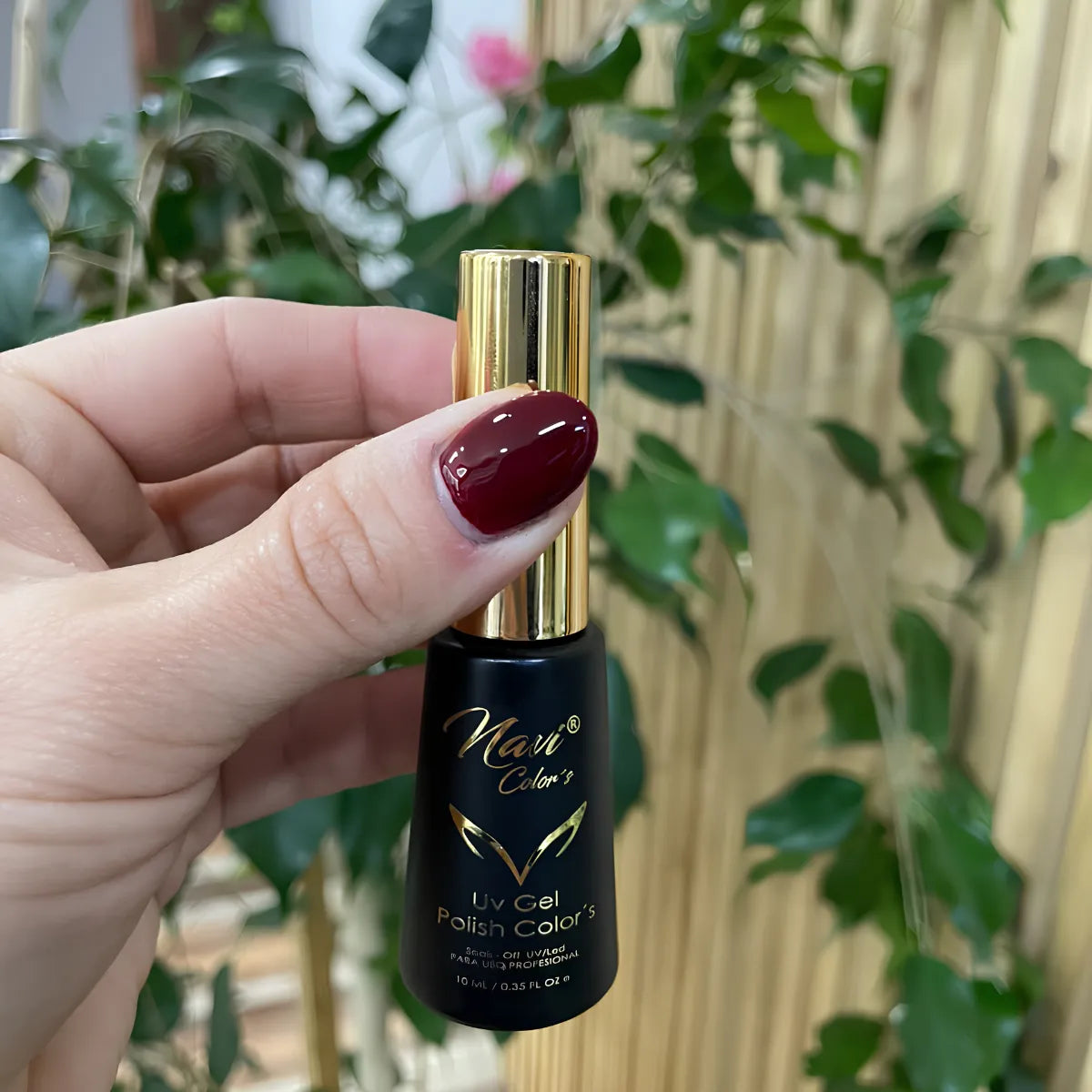 ESMALTE NAVI NP15 ROJO VINO BURDEO 10ML