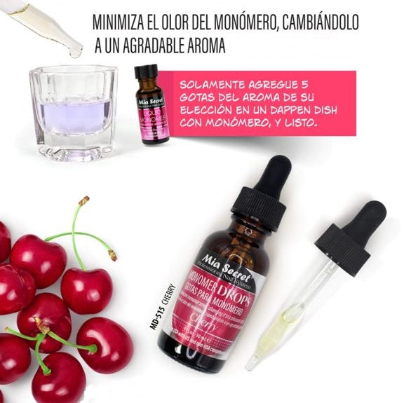 GOTAS PARA MONOMERO CHERRY 30ML