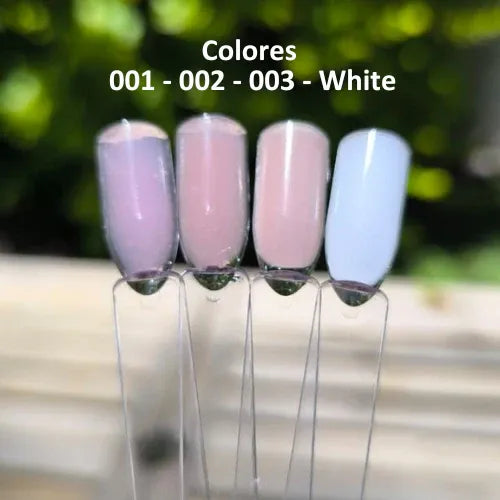BUILDER GEL NAIL PRO WHITE 15ML NAIL PRO
