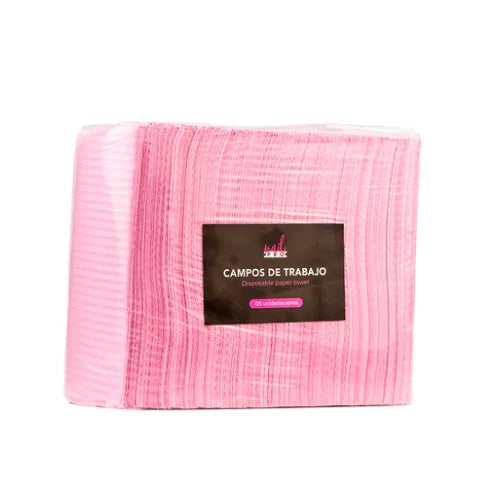 CAMPO DE TRABAJO NAIL PRO 125 UNID ROSA