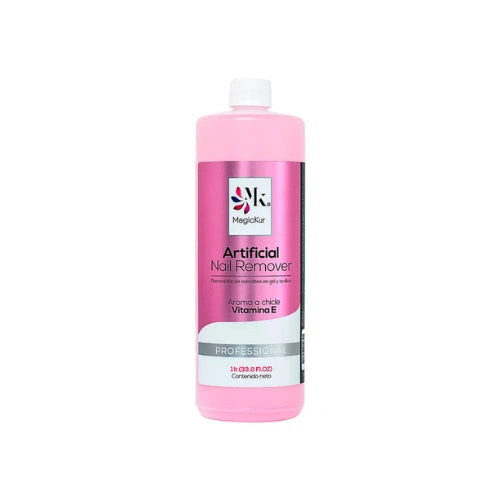 REMOVEDOR DE ESMALTE MAGICKUR 1 LITRO AROMA CHICLE MAGICKUR