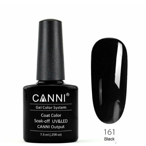 ESMALTE CANNI 161 NEGRO