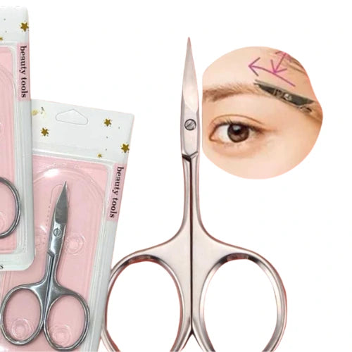 TIJERA PARA CEJAS DE ACERO