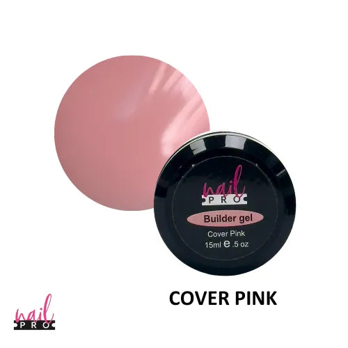 BUILDER GEL COVER PINK NAIL PRO 15ML NAIL PRO