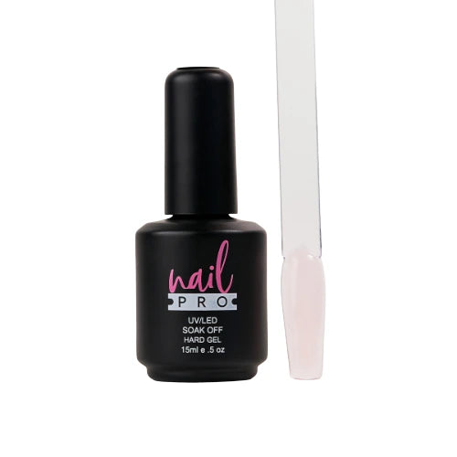 HARD GEL NAIL PRO 002 PINK TRASLÚCIDO 15ML NAIL PRO