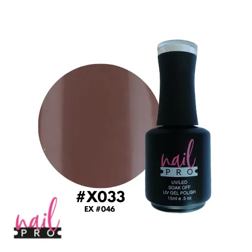 ESMALTE NAIL PRO X033 15ML Nail pro