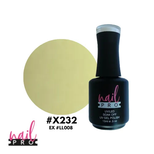 ESMALTE NAIL PRO X232 15ML Nail pro
