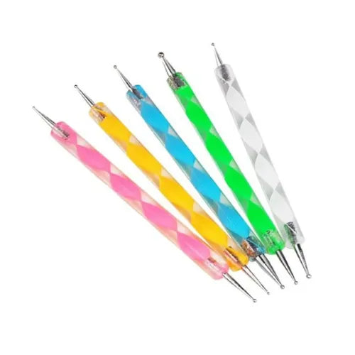 PUNTEROS SET 5 UNIDADES DISEÑO DE UÑAS