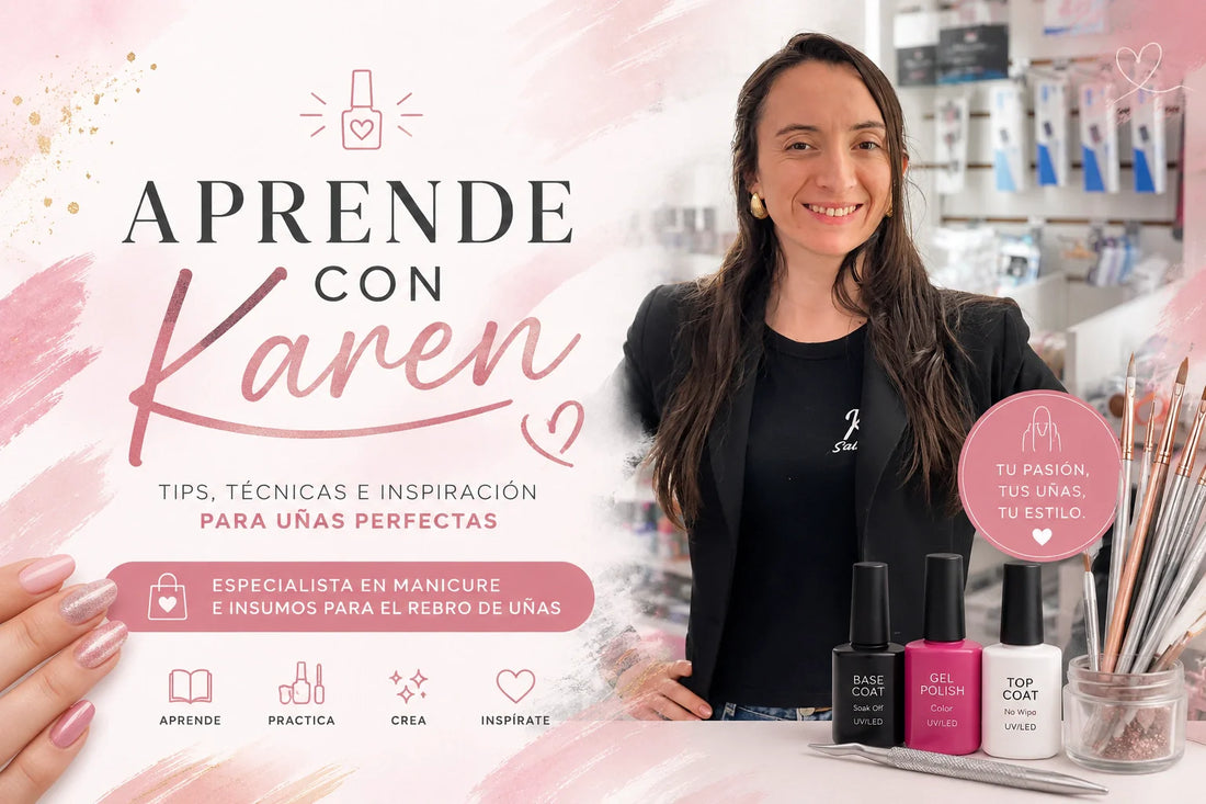 Insumos de manicure para partir tu emprendimiento, Aprende conmigo