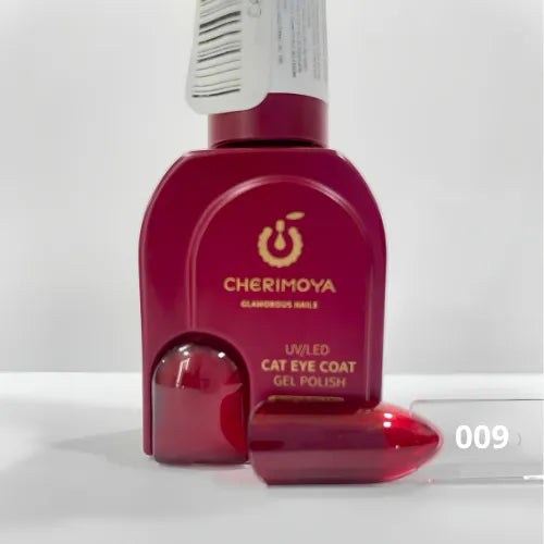 ESMALTE CAT EYE  CHERIMOYA ROJO BORGOÑA
