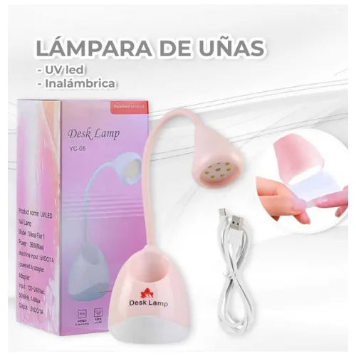 LAMPARA SOFT GEL INALAMBRICA 36W
