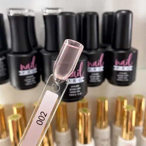 HARD GEL NAIL PRO 002 PINK TRASLÚCIDO 15ML NAIL PRO