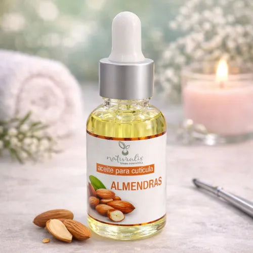 ACEITE DE CUTÍCULA ALMENDRA 30 ML – ENVASE DE VIDRIO