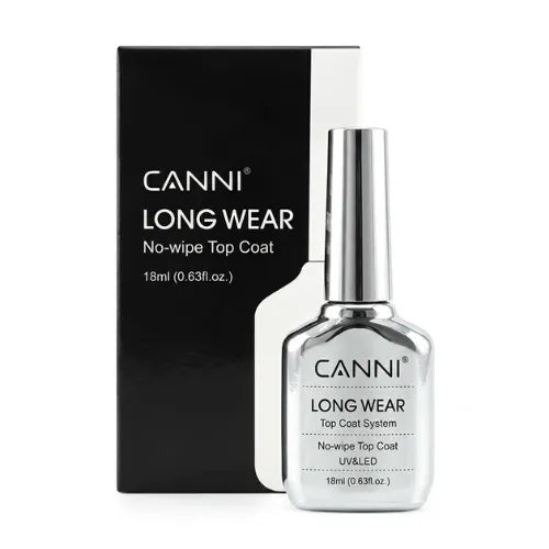 TOP COAT LONG WEAR NO WIPE 18ML CANNI
