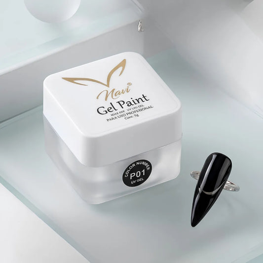 GEL PAINT NAVI NEGRO P01 5GR