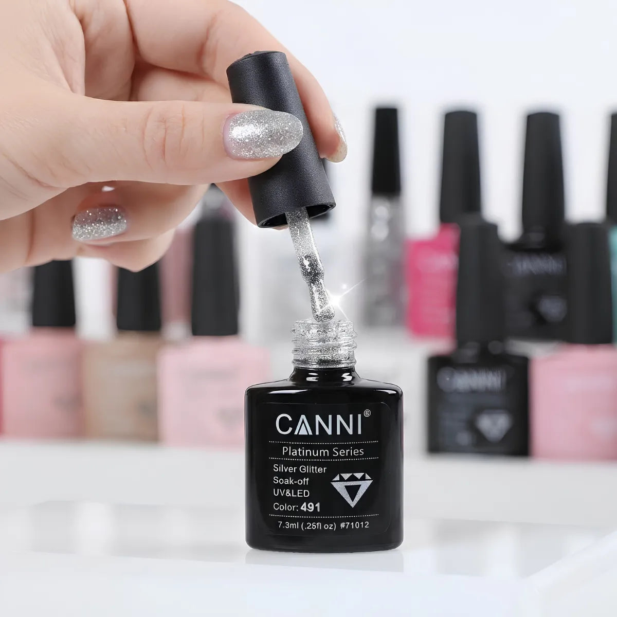 ESMALTE PLATINUM CANNI 7,3 ML