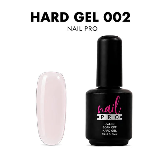 HARD GEL NAIL PRO  002 PINK TRASLÚCIDO 15ML