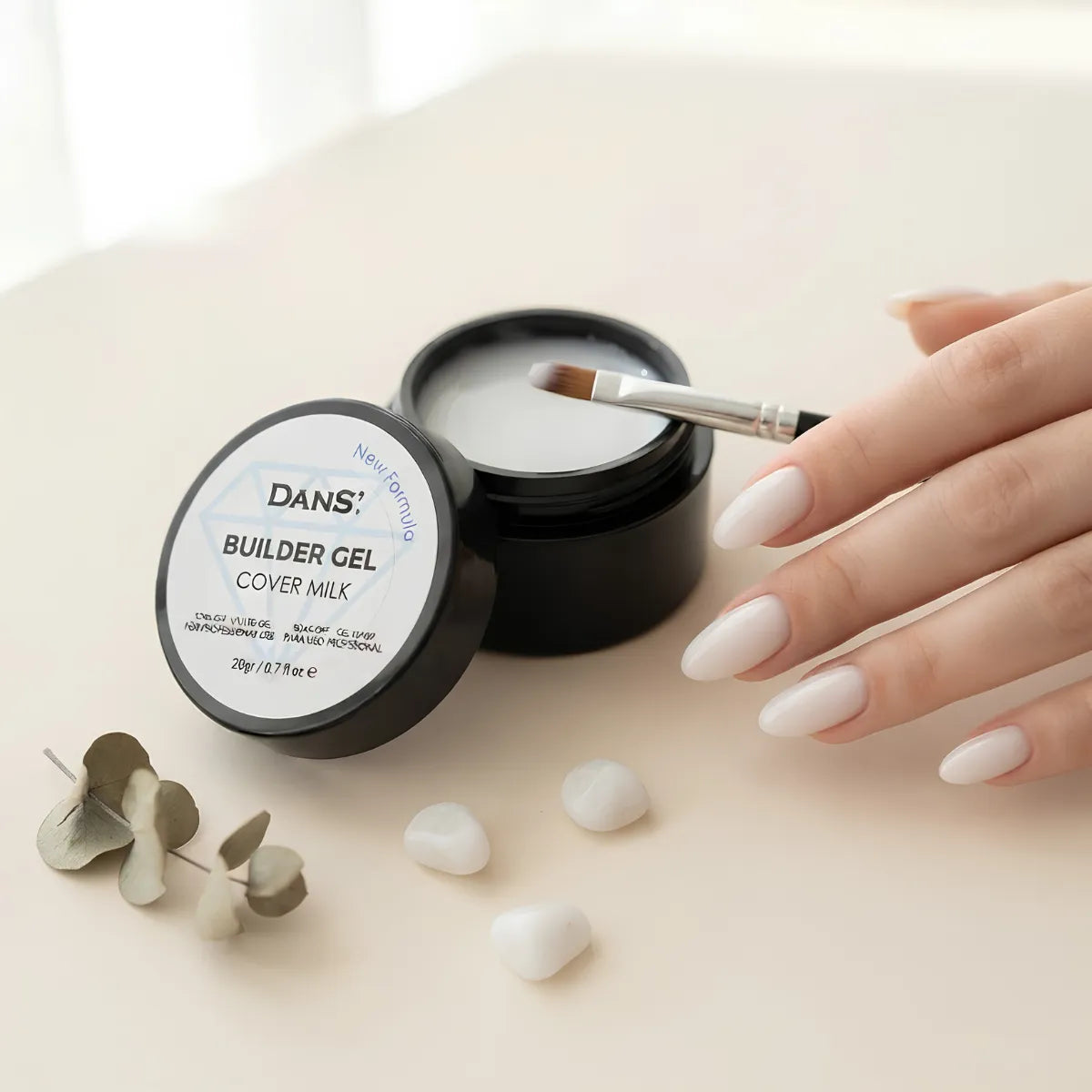 GEL DE CONSTRUCCIÓN BUILDER DANS COVER MILK 20GR