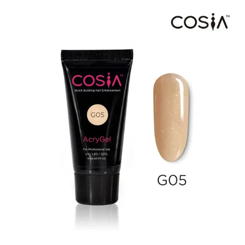 POLYGEL COSIA G05 GLITTER  60 GR