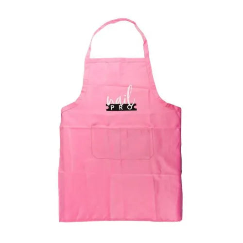 DELANTAL ROSADO NAIL PRO