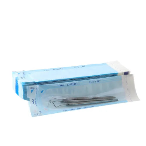 10 BOLSA DE ESTERILIZACION AUTOSELLANTE 7CM X 26CM