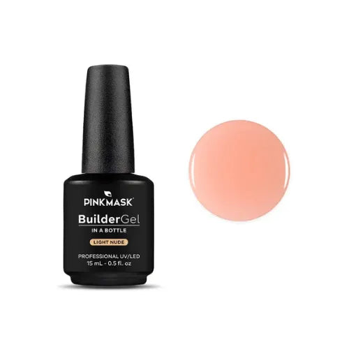 BUILDER GEL LIGHT NUDE EN BOTELLA 15ML