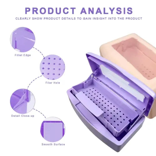 BANDEJA PARA  LIMPIEZA Y DESINFECCION DE HERRAMIENTAS
