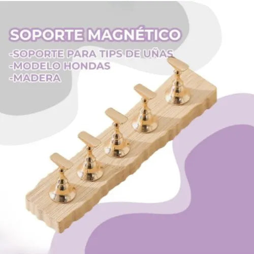 POSA TIPS DE UÑAS PARA PRACTICA  5PCS