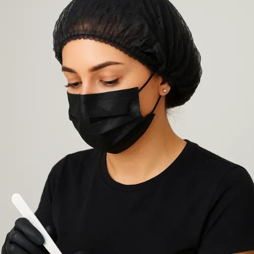 COFIAS DESECHABLE 100UNID NEGRO