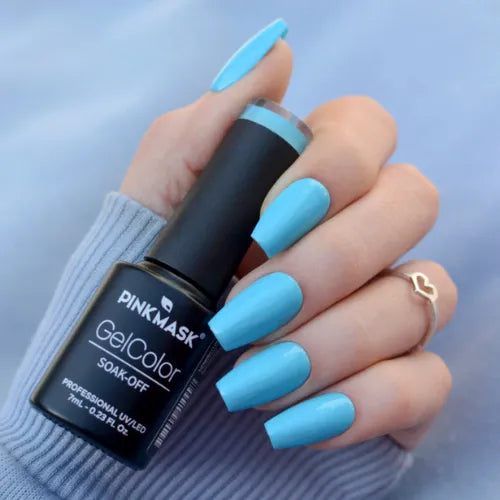 ESMALTE BABY SKY BLUE 7ML PINK MASK