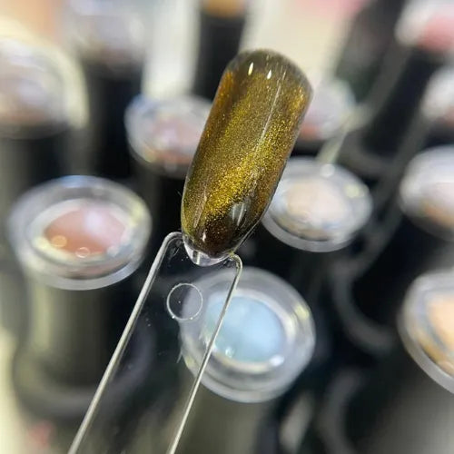 ESMALTE CAT EYE GOLDEN 02 NAIL PRO 15ML NAIL PRO