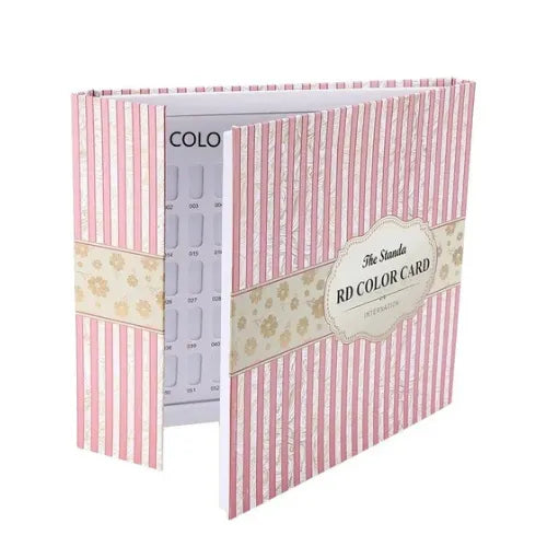 LIBRO PARA MUESTRAS DE COLOR DE ESMALTE – PARA 120 COLORES KMG