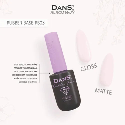 BASE RUBBER RB03 DANS 10ML