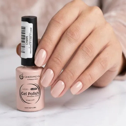 ESMALTE 005 CHERIMOYA NUDE ROSADO 8ML