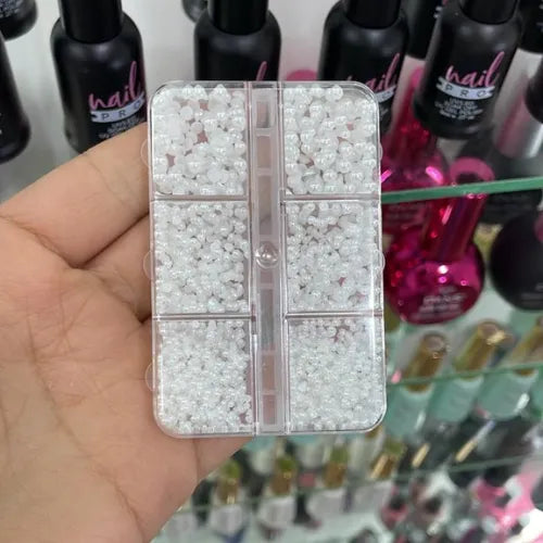 PERLAS PARA  DECORACION MANICURE