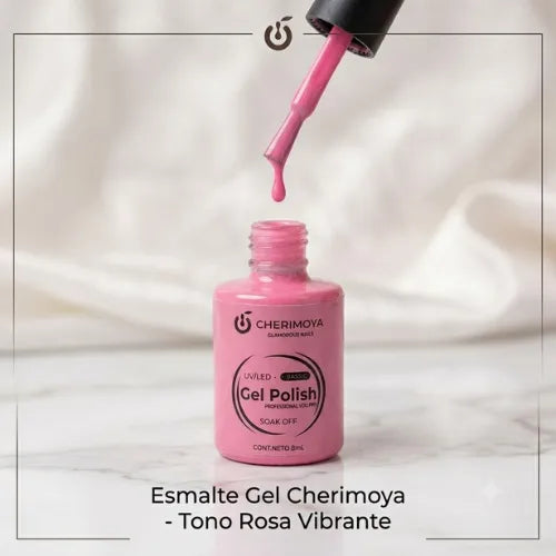 ESMALTE CHERIMOYA 325 ROSA VIBRANTE 8ML