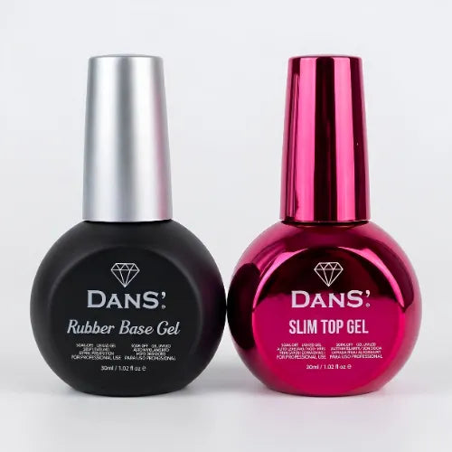 KIT PROMOCIONAL BASE RUBBER DANS 30 ML + TOP SLIM DANS 30 ML