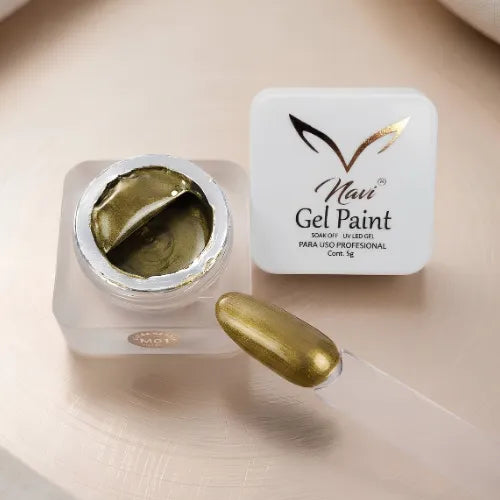GEL PAINT NAVI DORADO METÁLICO 5G