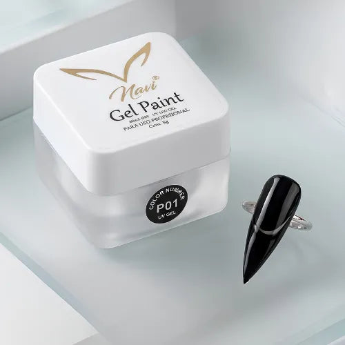 GEL PAINT NAVI NEGRO P01 5GR