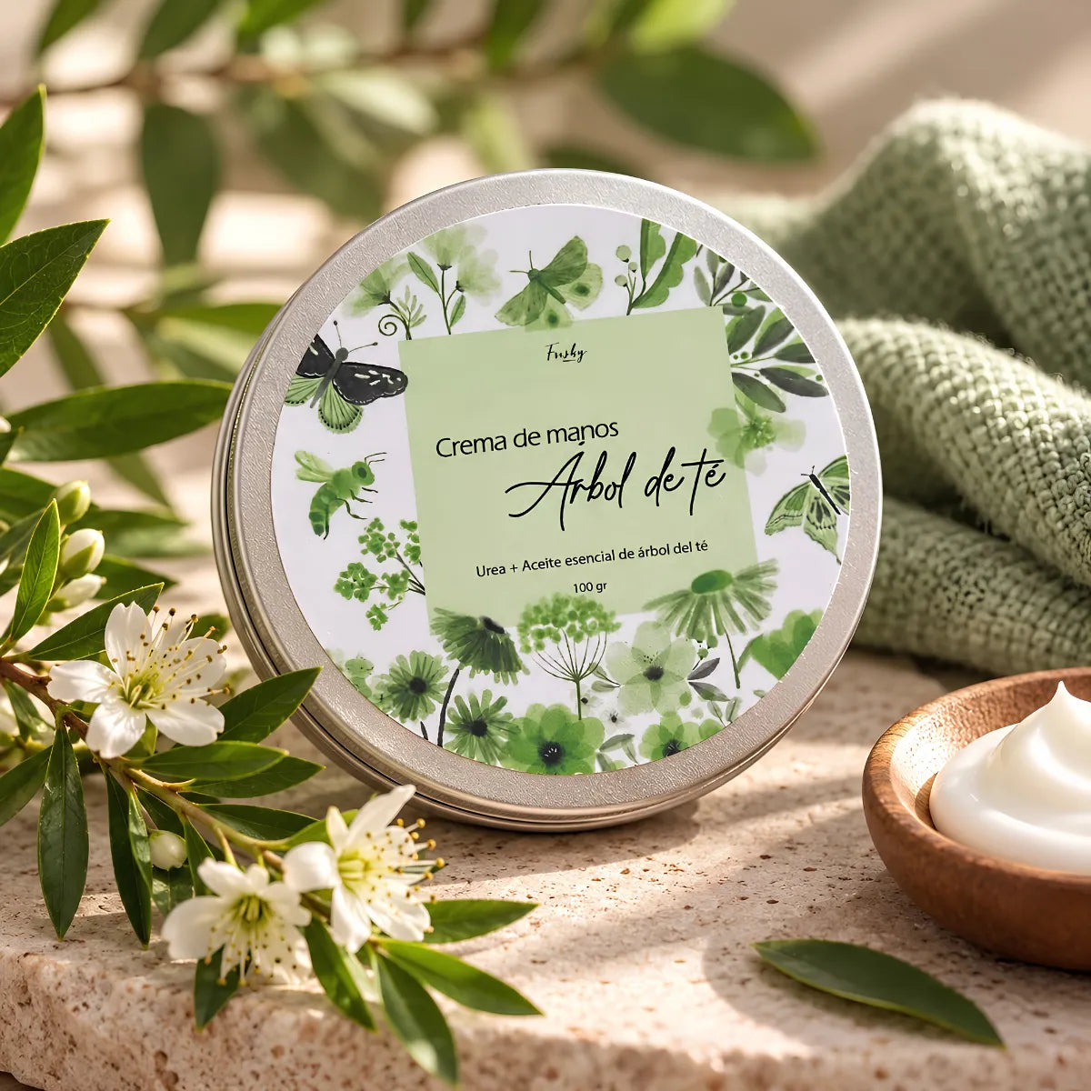 CREMA DE MANOS ARBOL DE TÉ - 100GR