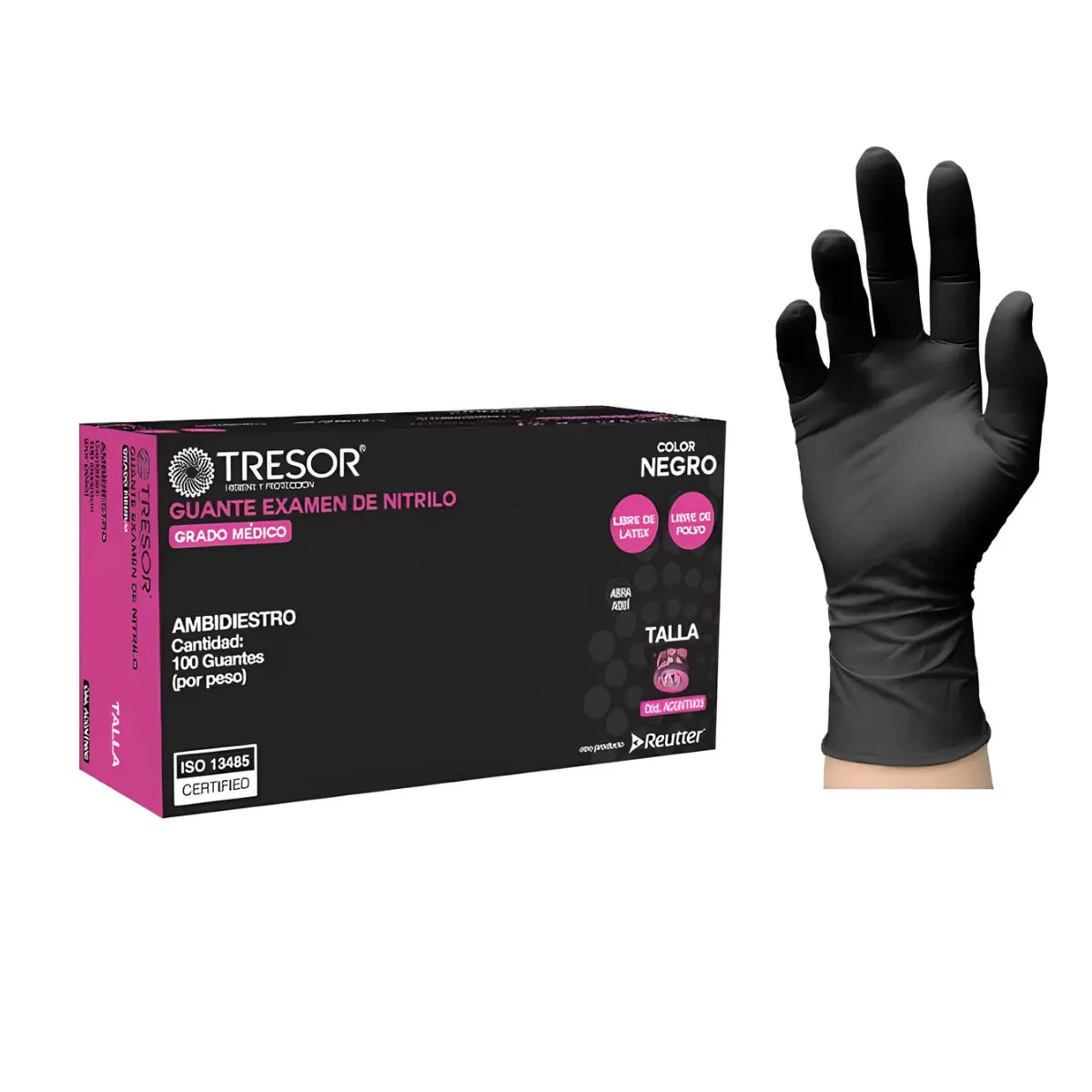 GUANTES DE NITRILO 100 UNID