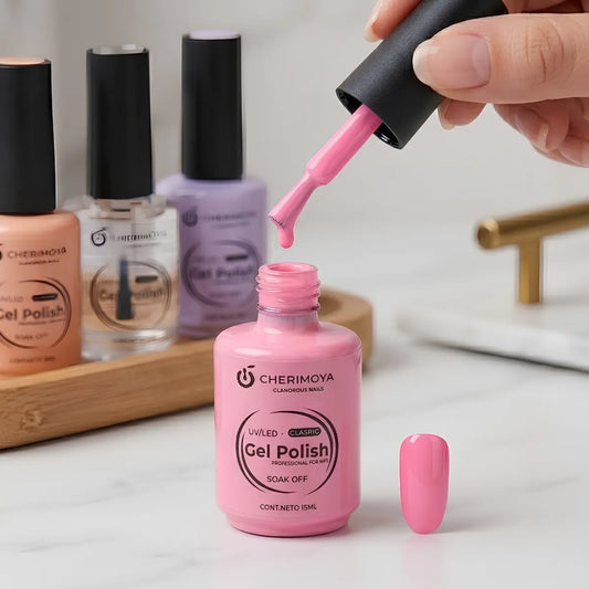 ESMALTE 015 CHERIMOYA 8ML ROSADO