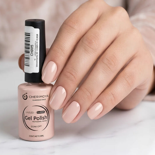 ESMALTE 005 CHERIMOYA NUDE ROSADO 8ML